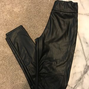 EUC Faux Leather Pants